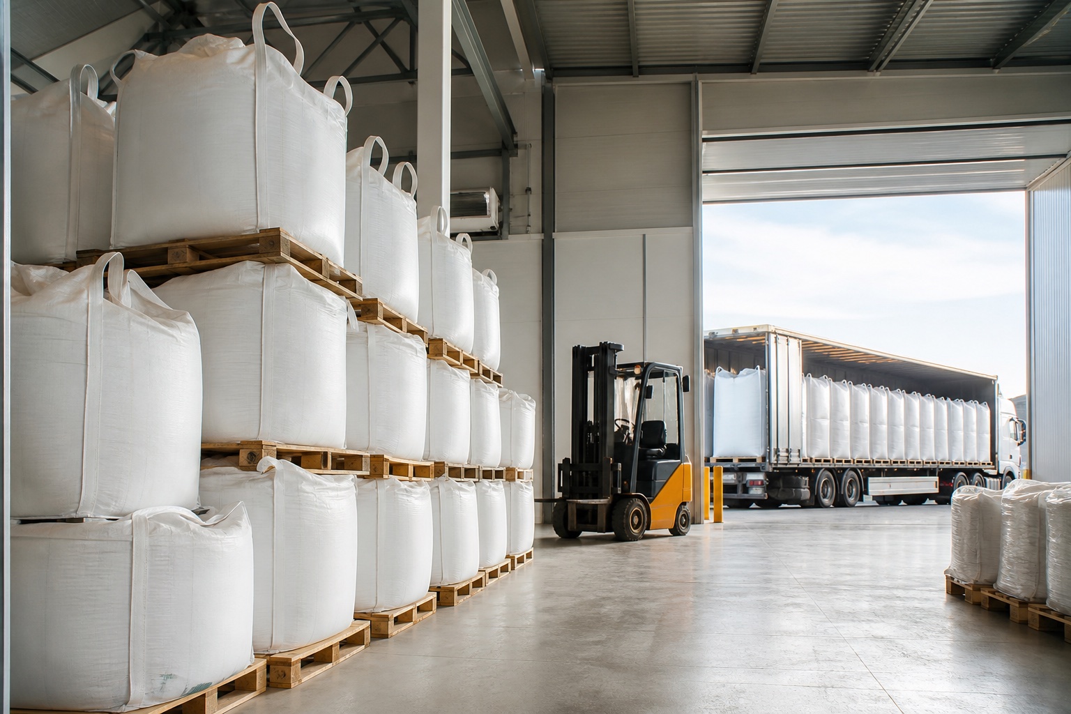 Modern commodity warehouse and distribution operation